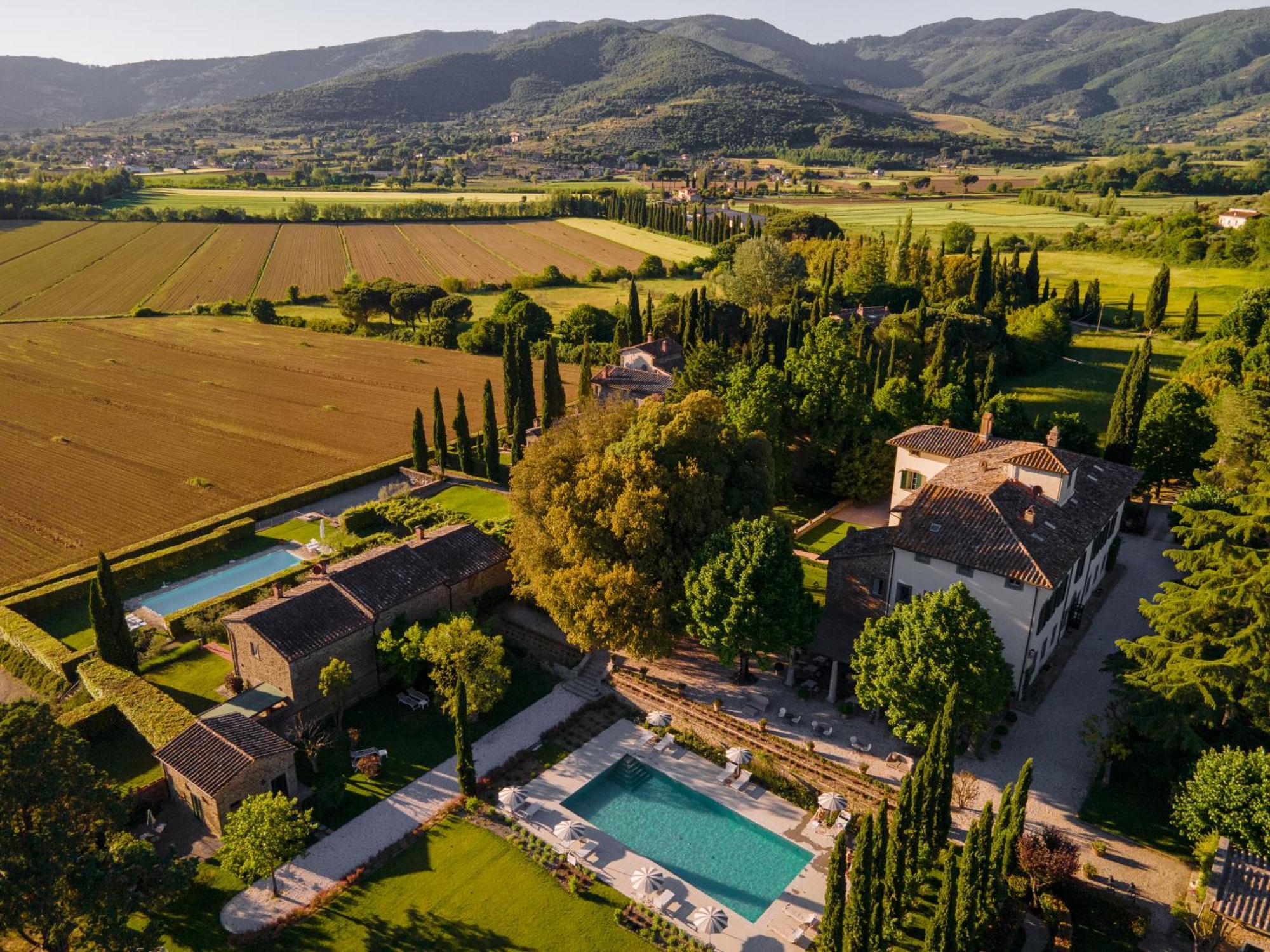 Villa Di Piazzano - Small Luxury Hotels Of The World Κορτόνα Εξωτερικό φωτογραφία