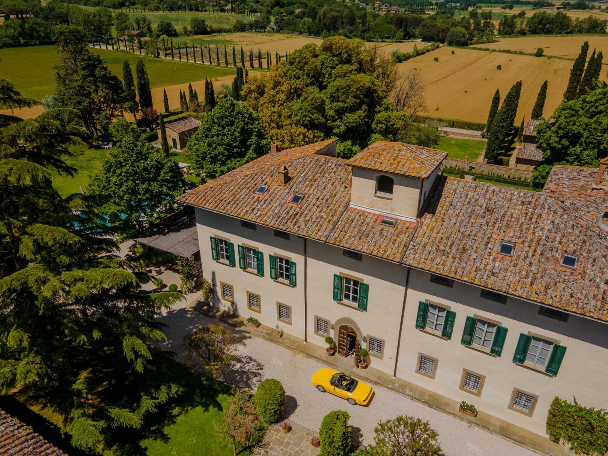 Villa Di Piazzano - Small Luxury Hotels Of The World Κορτόνα Εξωτερικό φωτογραφία
